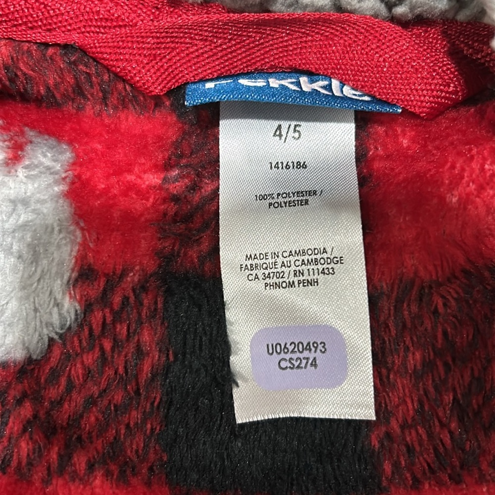 Bathrobe Kids size 4/5 - Picture 3 of 4